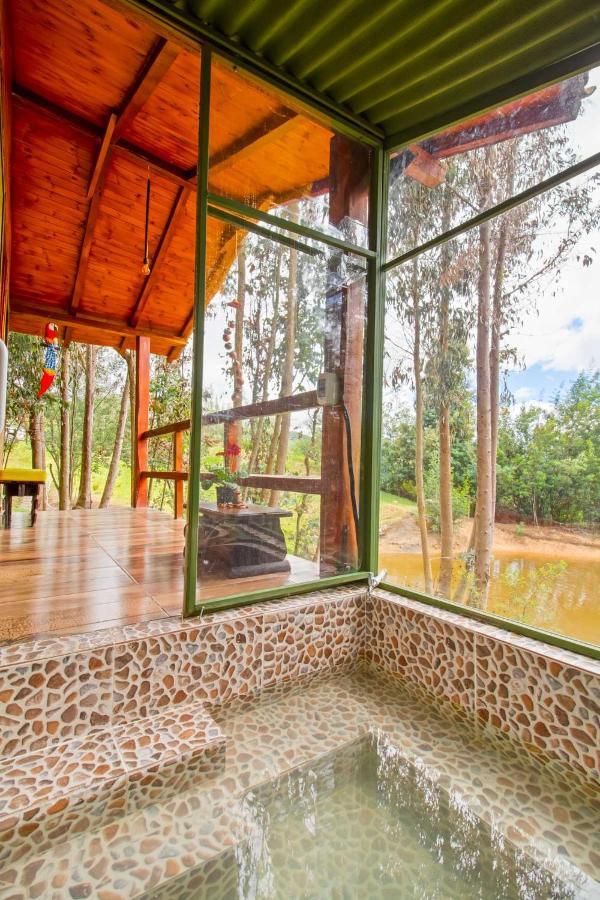 Cabana Tipo Glamping Savieza Life Experience Немокон Экстерьер фото